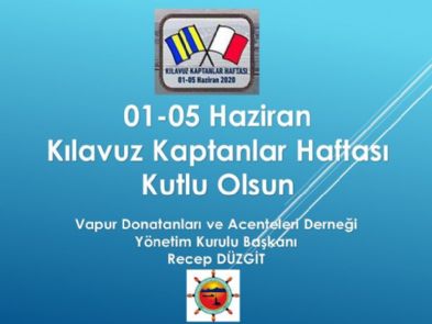 Klavuz Kaptanlar Haftası Kutlama.